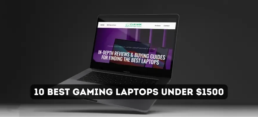 10 Best Gaming Laptops under $1500